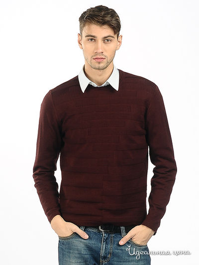 Джемпер Total Look, цвет цвет темно-бордовый