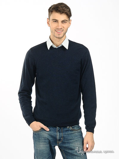 Джемпер Total Look, цвет цвет темно-синий