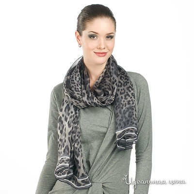 Шарф Laura Biagiotti шарфы, цвет цвет черный / серый