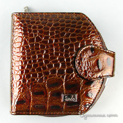 Кошелек Savio, цвет цвет коричневый