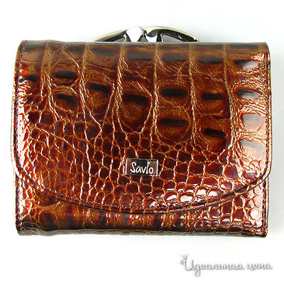 Кошелек Savio, цвет цвет коричневый