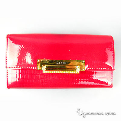 Кошелек Savio, цвет цвет красный
