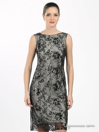 Платье Adzhedo, цвет цвет черный / серый