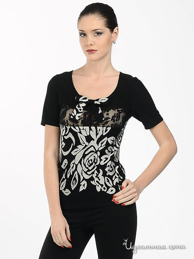 Блуза Adzhedo, цвет цвет черный / белый