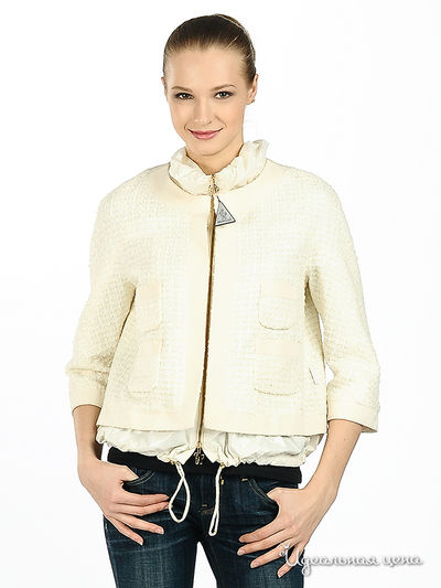 Куртка Who`s whi&Moncler, цвет цвет молочный