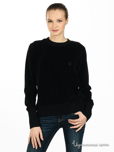 Джемпер Who`s whi&Moncler, цвет цвет черный