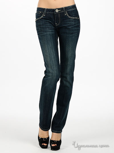 Джинсы Fracomina, цвет цвет синий