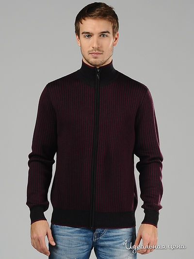 Кардиган Kanzler, цвет цвет фуксия / черная полоска