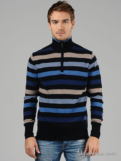 Джемпер Kanzler, цвет цвет бежевый / синий / черный