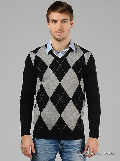 Джемпер Kanzler, цвет цвет серый / черный