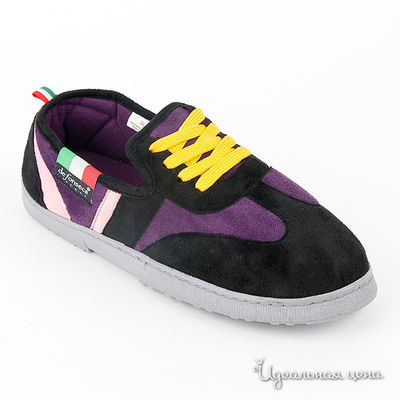 Тапочки De Fonseca, цвет цвет черный / фиолетовый