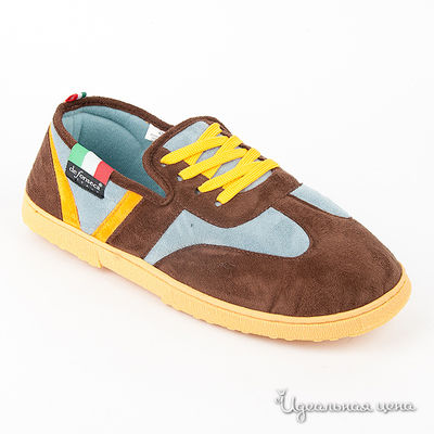 Тапочки De Fonseca, цвет цвет коричневый / голубой