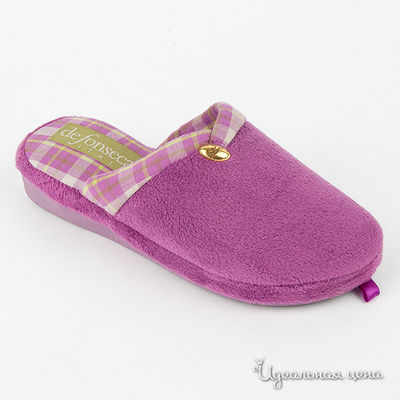 Тапочки De Fonseca, цвет цвет фиолетовый