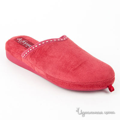 Тапочки De Fonseca, цвет цвет бордовый