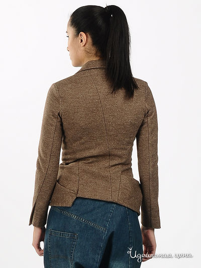 Пиджак JNBY женский, цвет светло-коричневый меланж