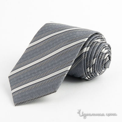 Галстук Franco Frego, цвет цвет серый / белый