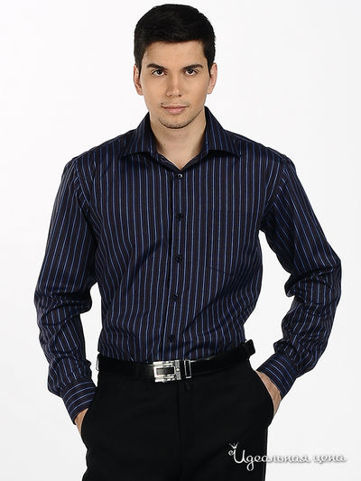 сорочка Franco Frego, цвет цвет темно-бордовый / синий