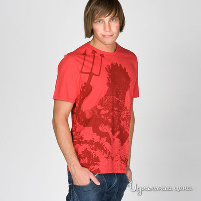 Футболка Puma, цвет цвет красный