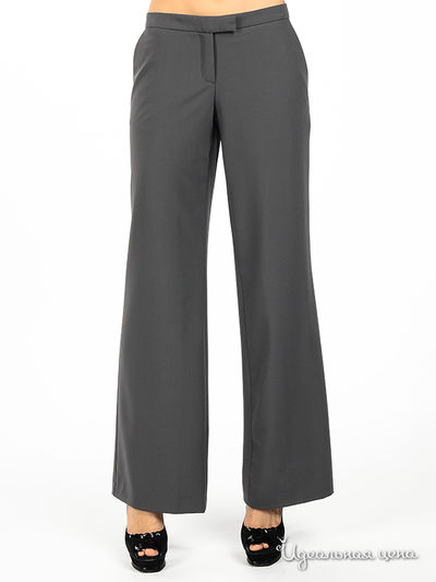 Брюки NafNaf, цвет цвет серый