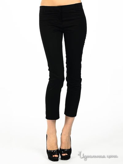 Брюки NafNaf, цвет цвет черный