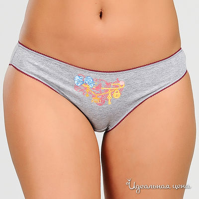 Трусы Yax, цвет цвет серый