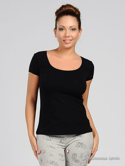 Футболка Yax, цвет цвет черный