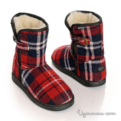 Угги Emu Australia, цвет цвет красный