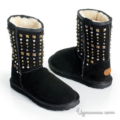 Полусапоги Emu Australia, цвет цвет черный