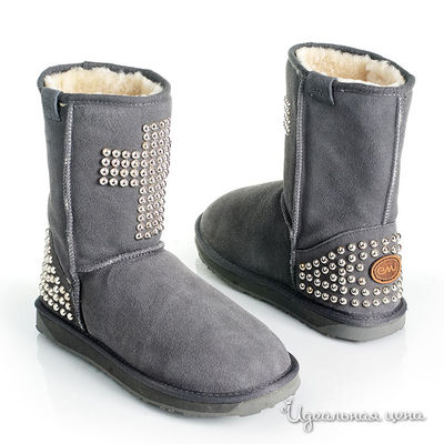 Угги Emu Australia, цвет цвет серый