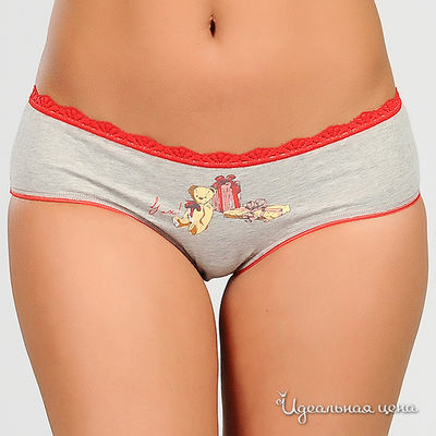 Трусы Yax, цвет цвет серый