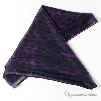 Шарф Alessandro Bonimi, цвет цвет черный / фиолетовый