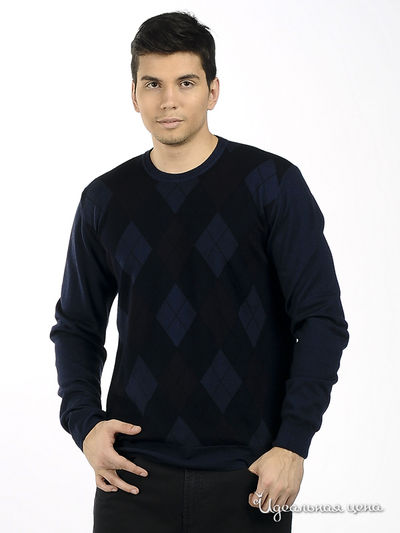 Джемпер Alessandro Bonimi, цвет цвет темно-синий