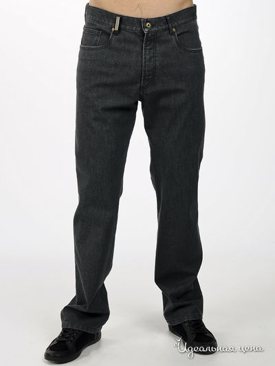 Джинсы Alessandro Bonimi, цвет цвет серый