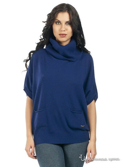 Пуловер Alessandro Bonimi, цвет цвет темно-синий