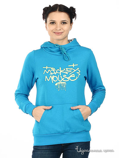 Толстовка Disney, цвет цвет бирюзовый / зеленый