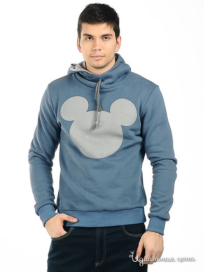 Толстовка Disney, цвет цвет голубой / серый