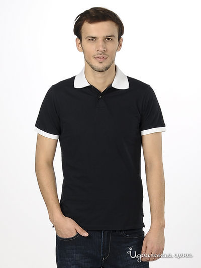 Футболка-поло Ferre, Trussardi, Armani, цвет цвет темно-синий