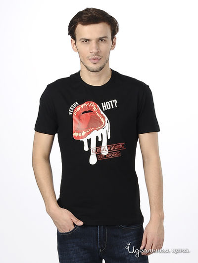 Футболка Ferre, Trussardi, Armani, цвет цвет черный