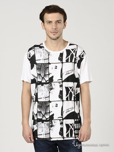 Футболка Ferre, Trussardi, Armani, цвет цвет белый / черный