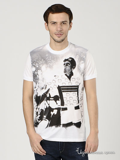 Футболка Ferre, Trussardi, Armani, цвет цвет белый / черный