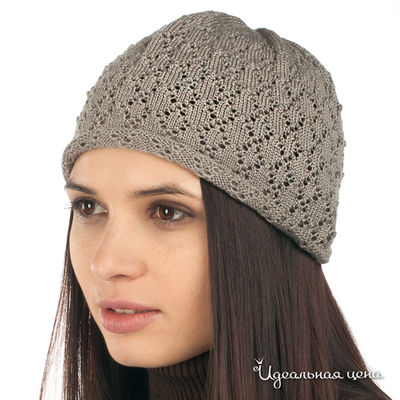 Берет Znaki, цвет цвет серый