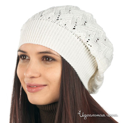 Берет Znaki, цвет цвет белый