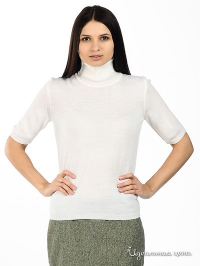 Водолазка Znaki, цвет цвет белый