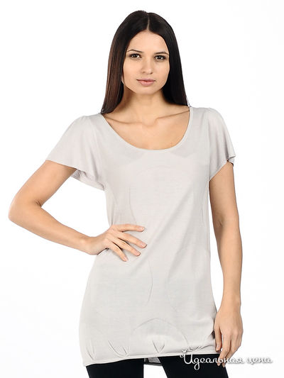 Туника Znaki, цвет цвет серый