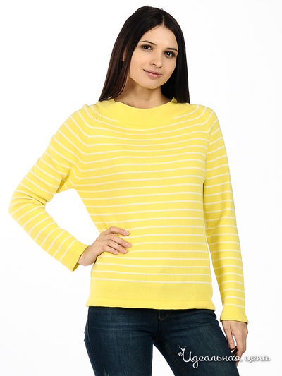 Джемпер Znaki, цвет цвет желтый / белый