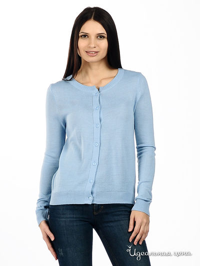 Кардиган Znaki, цвет цвет голубой