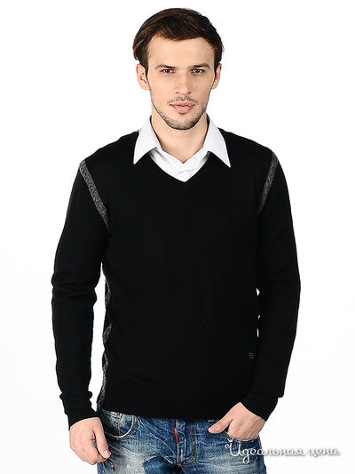 Джемпер Double Black, цвет цвет черный / серый