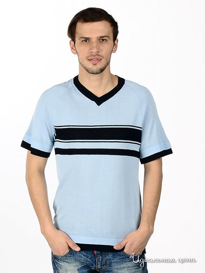 Джемпер Flash, цвет цвет голубой / темно-синий