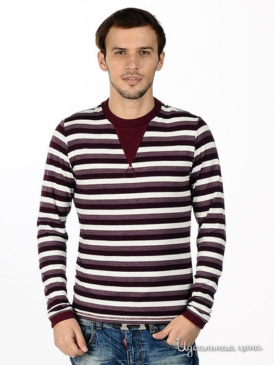 Лонгслив Flash, цвет цвет белый / сливовый