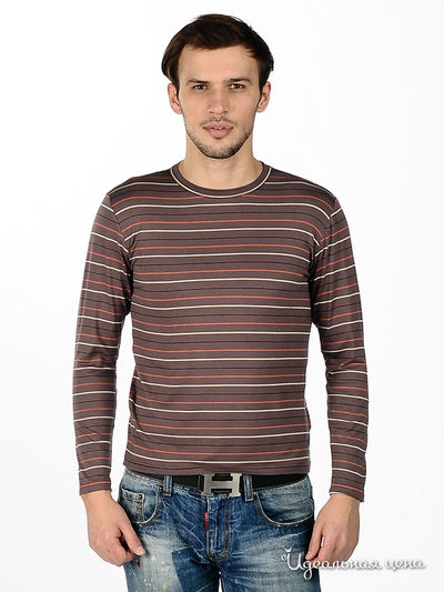 Лонгслив Flash, цвет цвет коричневый